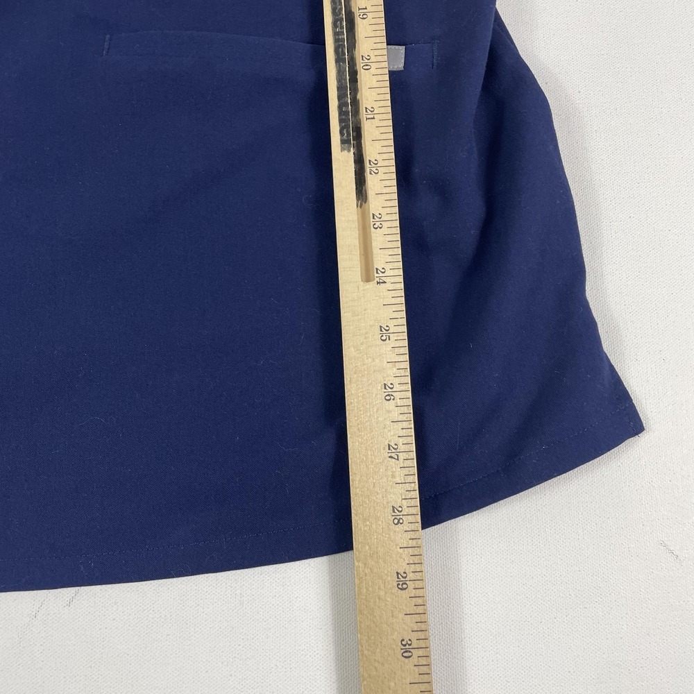 FIGS Shirt Womens XXL Blue V-Neck Short Sleeve Technical Scrub Top Medical - Picture 6 of 11